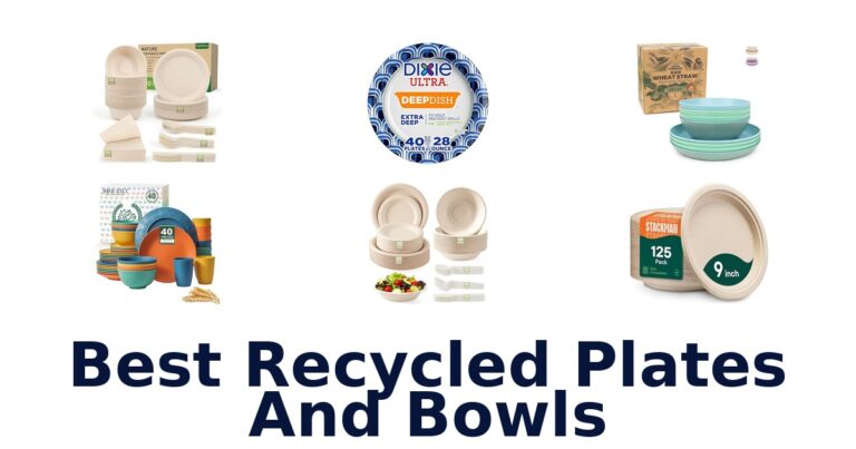 best recycled plates and bowls
