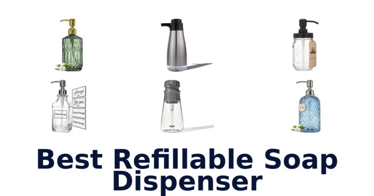 best refillable soap dispenser