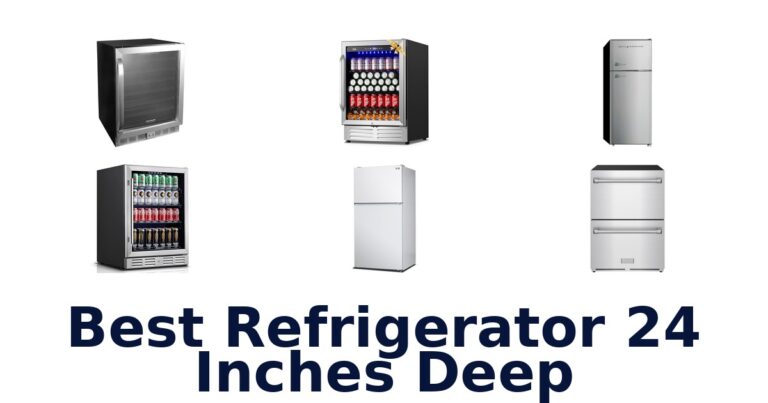 best refrigerator 24 inches deep