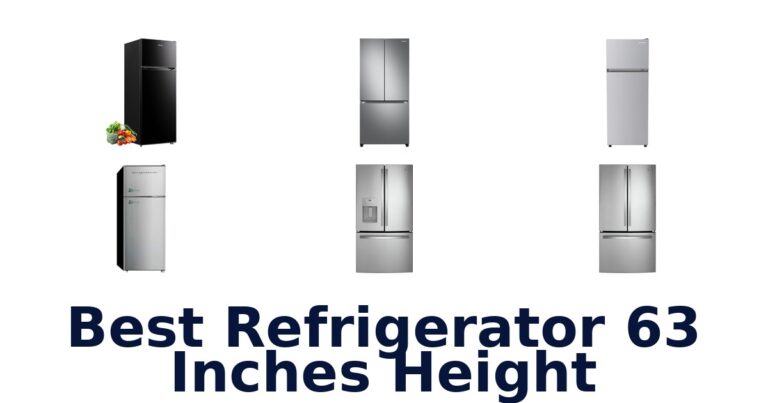 Best Refrigerators: Top 10 Picks for 63 Height best refrigerator 63 inches height