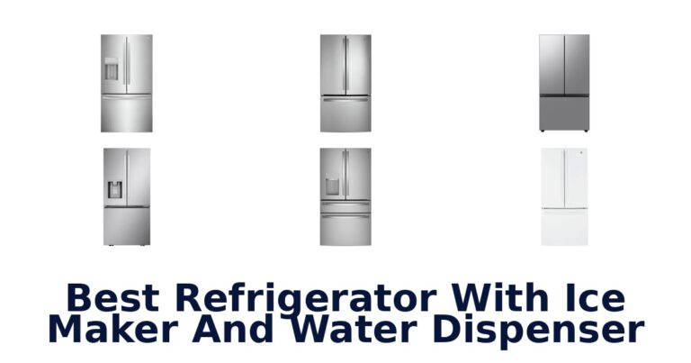 best refrigerator with ice maker and water dispenser