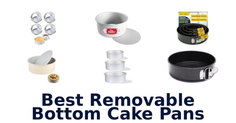 best removable bottom cake pans