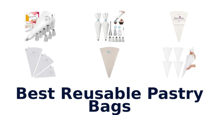 BEST Reusable Pastry Bags:
Top 10 Picks best reusable pastry bags