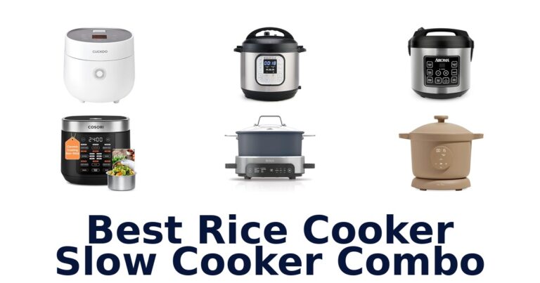best rice cooker slow cooker combo