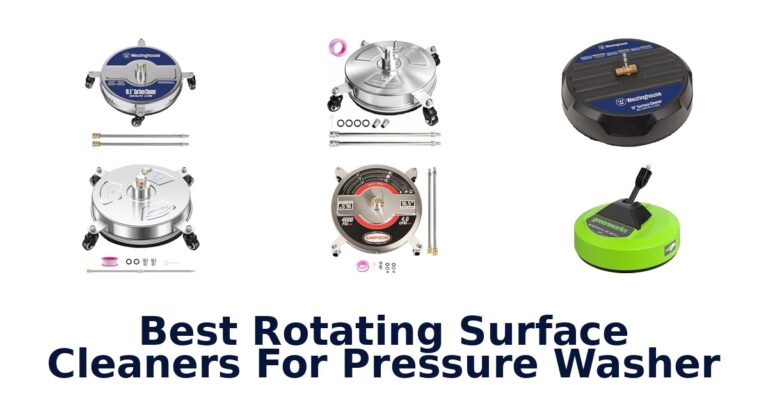 best rotating surface cleaners for pressure washer