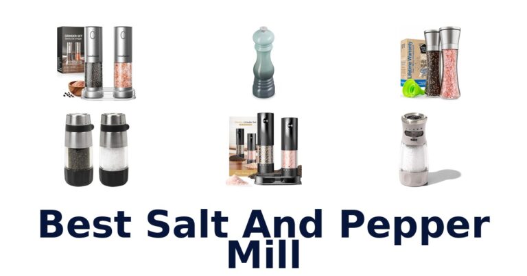 Best Salt and Pepper Mills: Top 10 Picks 2026 best salt and pepper mill