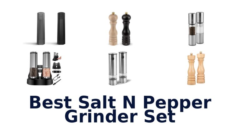 best salt n pepper grinder set