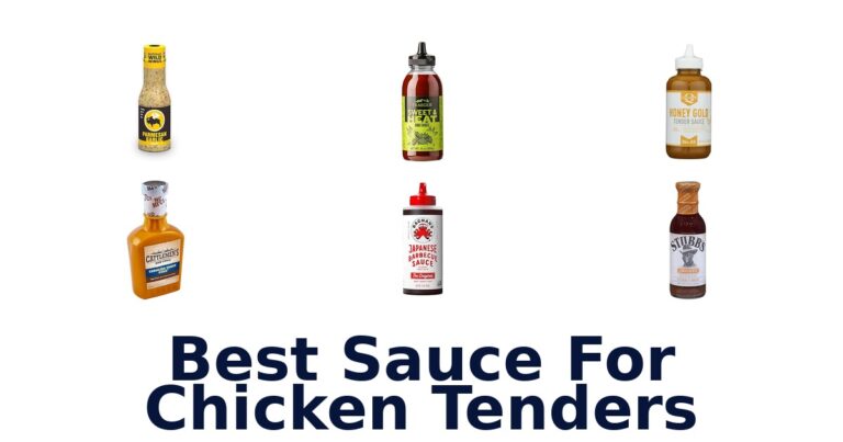 best sauce for chicken tenders