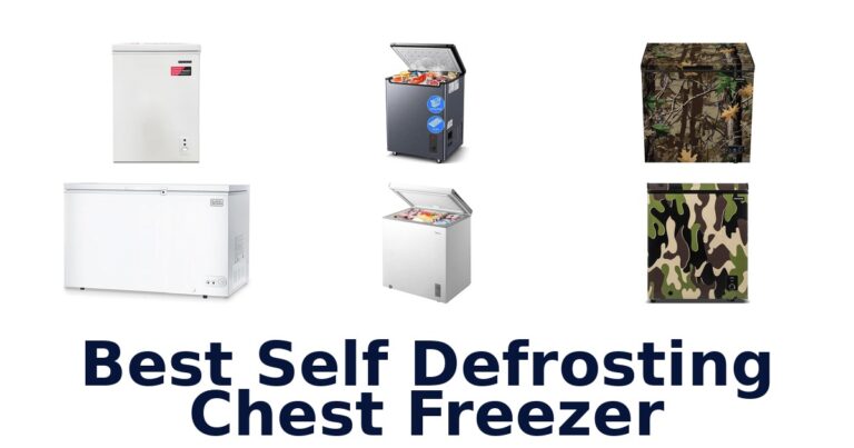 best self defrosting chest freezer
