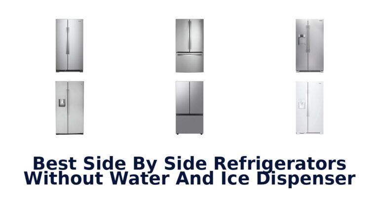BEST Side-by-Side Fridges: No Water/Ice Dispenser best side by side refrigerators without water and ice dispenser