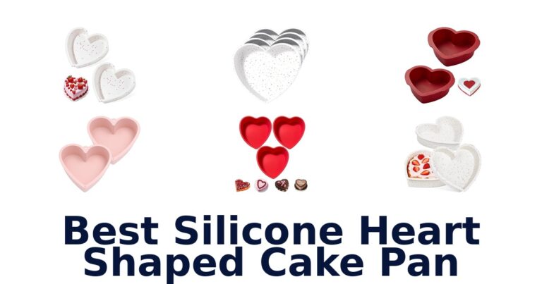 best silicone heart shaped cake pan