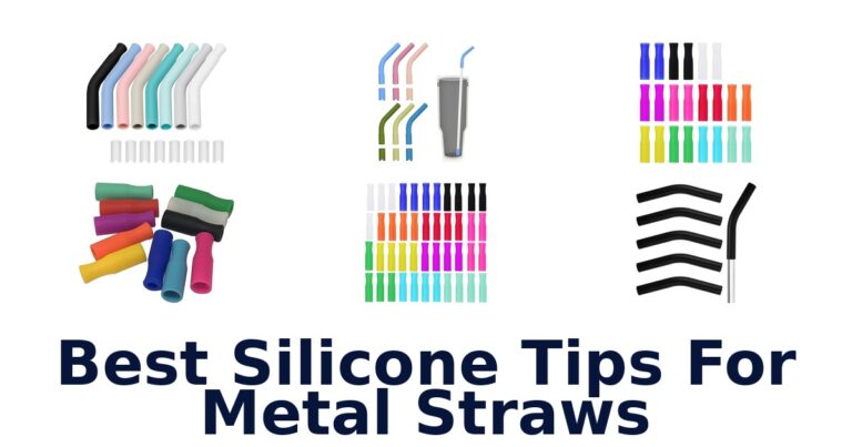 best silicone tips for metal straws