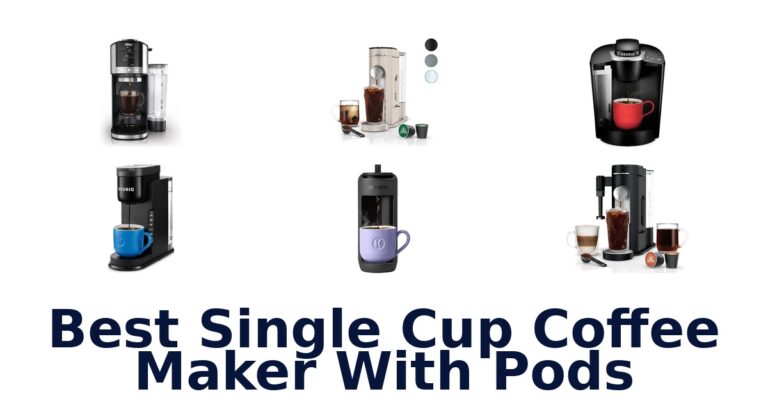 best single cup coffee maker with pods