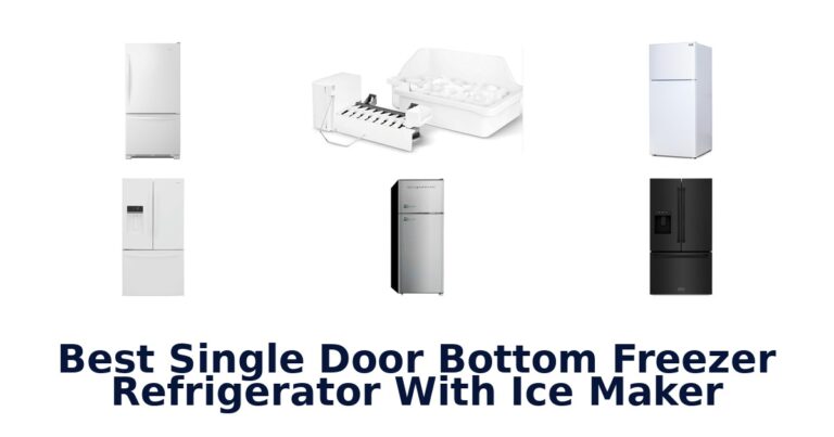Best Single Door Bottom Freezer Fridges w/ Ice Maker best single door bottom freezer refrigerator with ice maker