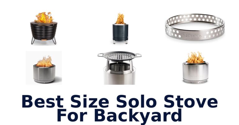 Best Solo Stove Sizes for Your Backyard: Top 10 Picks best size solo stove for backyard