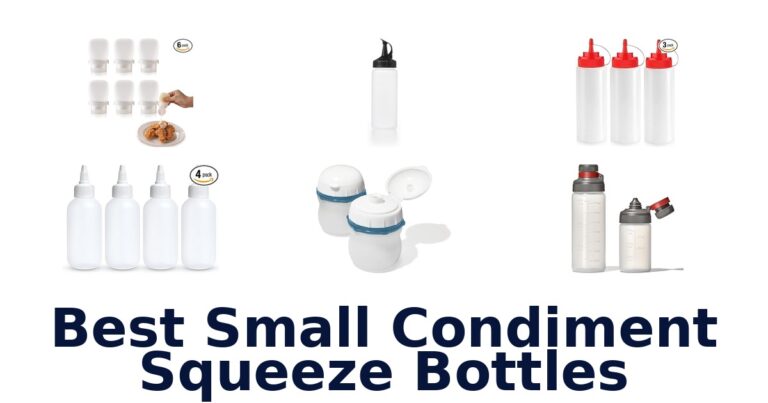 best small condiment squeeze bottles