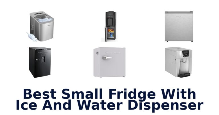 best small fridge with ice and water dispenser