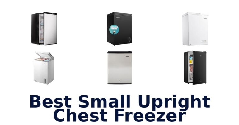 best small upright chest freezer