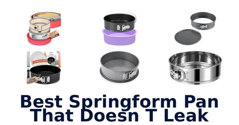 Best Springform Pan That Doesn’t Leak: Top 10 Picks best springform pan that doesn t leak