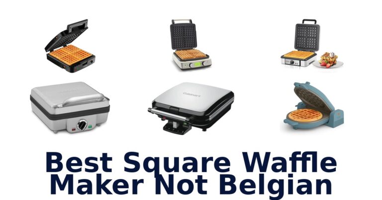 best square waffle maker not belgian