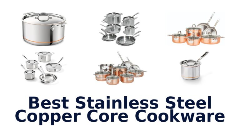 best stainless steel copper core cookware