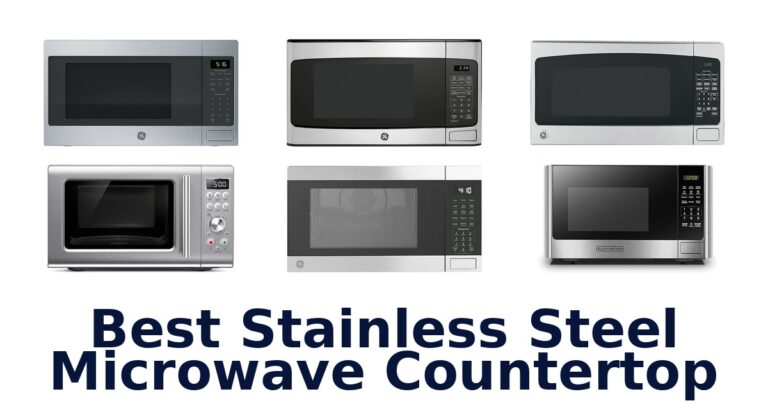 best stainless steel microwave countertop