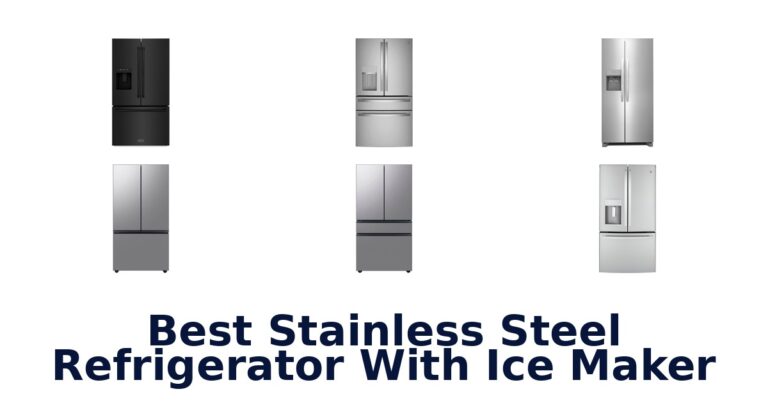 best stainless steel refrigerator with ice maker