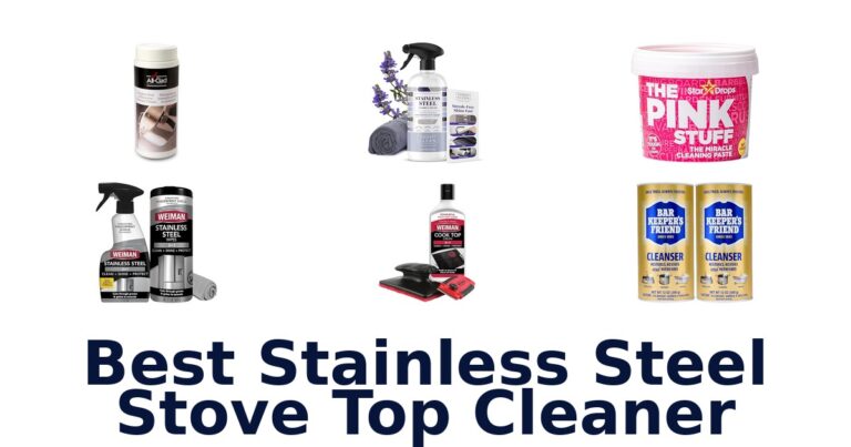 best stainless steel stove top cleaner