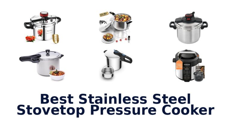 Best Stainless Steel Stovetop Pressure Cookers 2026 best stainless steel stovetop pressure cooker
