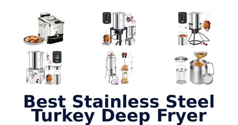 best stainless steel turkey deep fryer