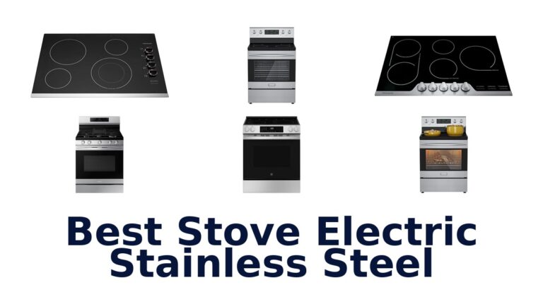 best stove electric stainless steel