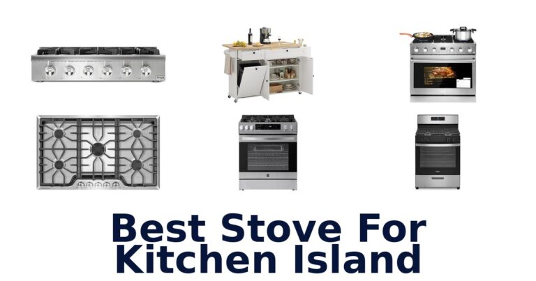 best stove for kitchen island