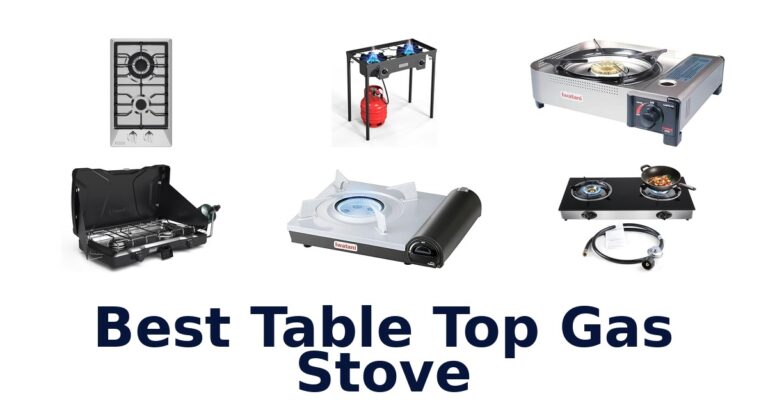 Best Table Top Gas Stoves: Top 10 Picks best table top gas stove