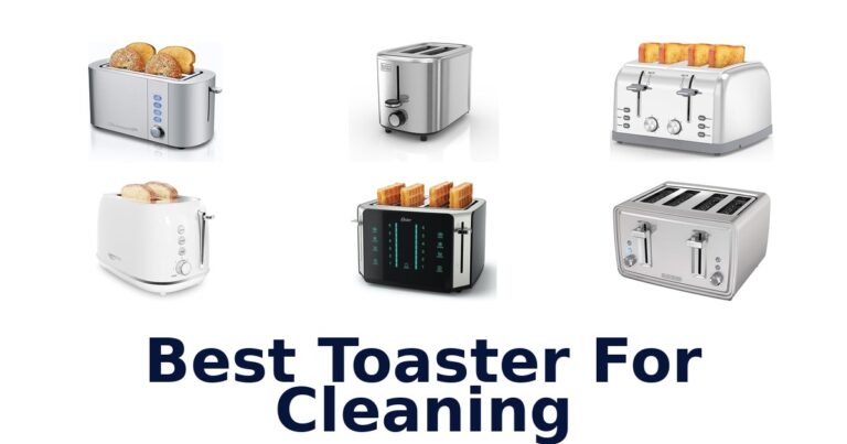best toaster for cleaning