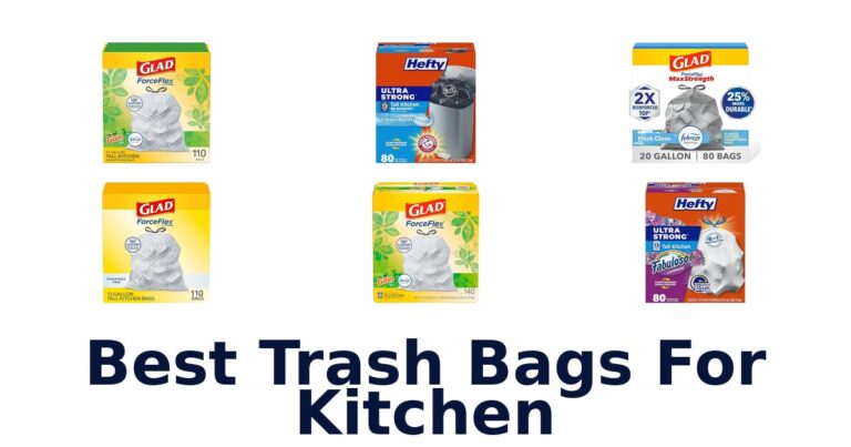 Best Kitchen Trash Bags: Top 10 Picks best trash bags for kitchen