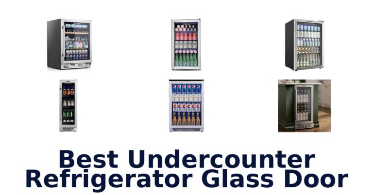 best undercounter refrigerator glass door