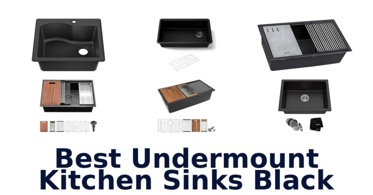 best undermount kitchen sinks black