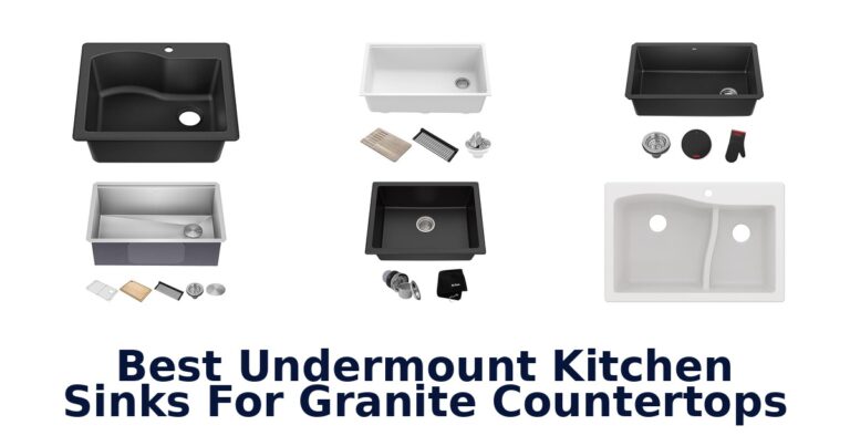 best undermount kitchen sinks for granite countertops