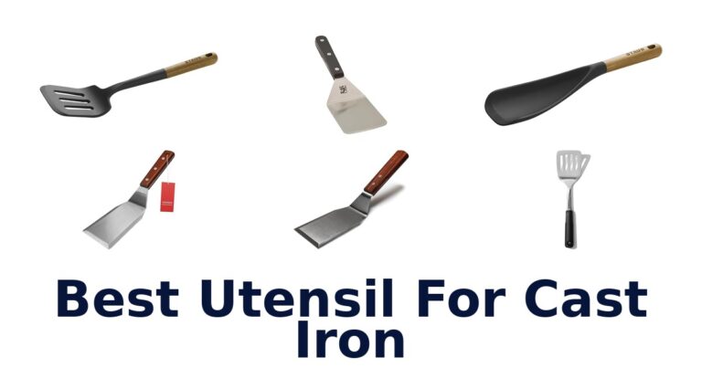 best utensil for cast iron