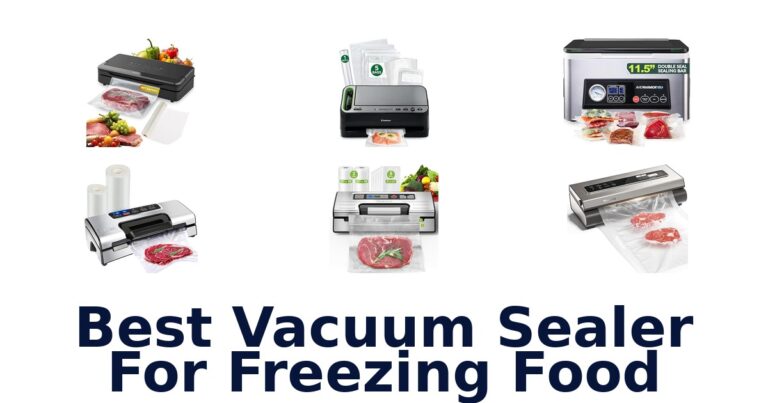 best vacuum sealer for freezing food