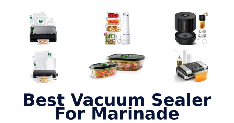 best vacuum sealer for marinade
