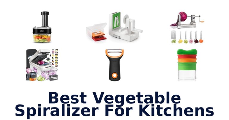 Best Kitchen Spiralizers: Top 10 Picks best vegetable spiralizer for kitchens