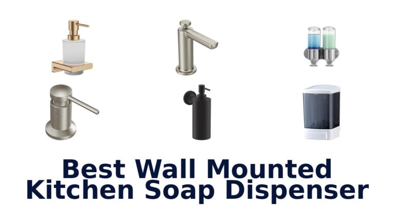best wall mounted kitchen soap dispenser