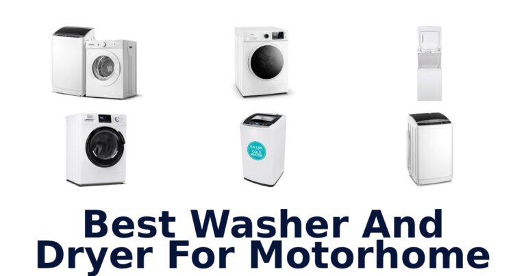 best washer and dryer for motorhome