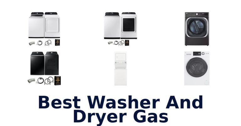 best washer and dryer gas