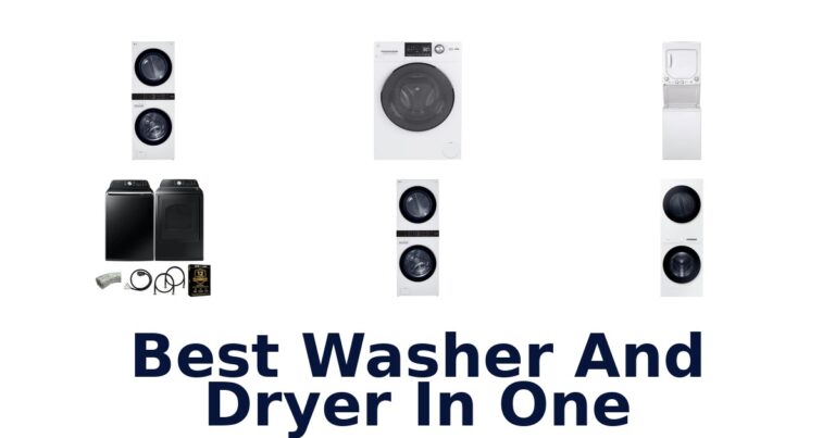 Best Washer Dryer Combos: Top 10 Picks best washer and dryer in one