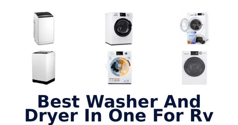 best washer and dryer in one for rv