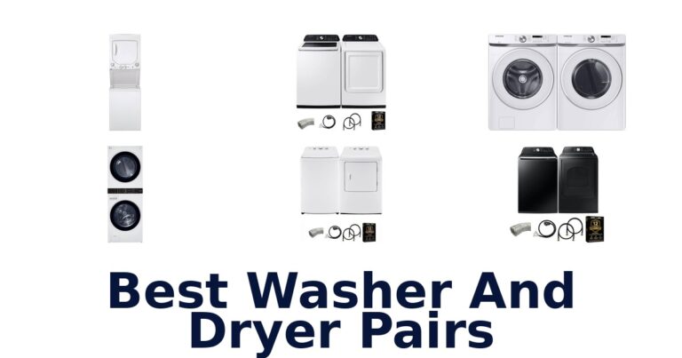 Best Washer Dryer Pairs: Top 10 Picks best washer and dryer pairs