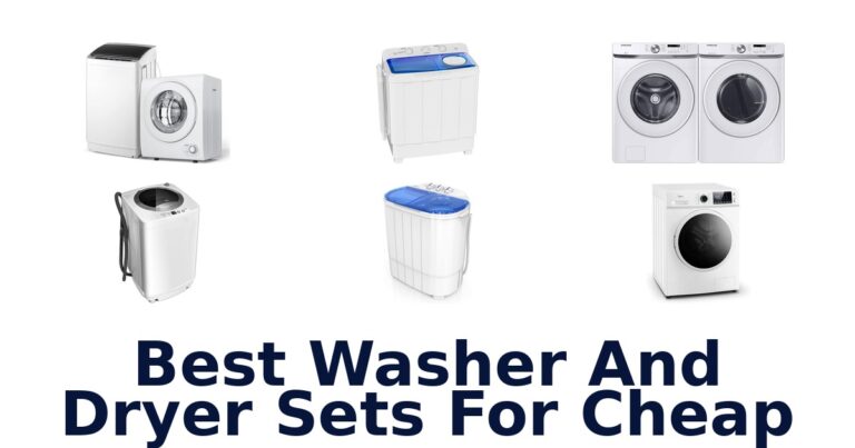 best washer and dryer sets for cheap