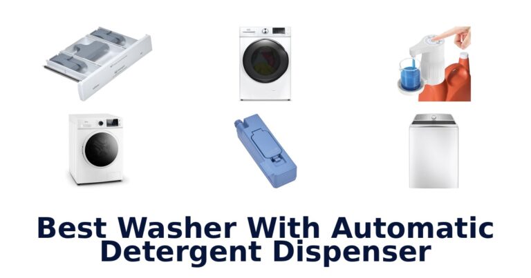 Best Washer Automatic Detergent Dispensers: Top 10 Picks best washer with automatic detergent dispenser